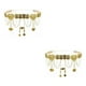 thumbnail image 3 of Minnieouse Fashion Women Waist Chain Belly Dance  Costume Alloy Belt Girls Tassels 2piezas Oro, 3 of 6