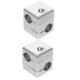 thumbnail image 3 of 2 Pcs Adjustable Clamp Laboratory Cross Clamp Clip Clamp Holder Stainless Steel Clamp Bracket, 3 of 3