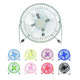 thumbnail image 1 of Ventilador Portátil De Escritorio USB Pequeño Metal 14cm Mini Ventilador Silencioso Con Aspas Metálicas Ideal Oficina Hogar Laptops Enfriador Compacto Potente Bajo Consumo, 1 of 7