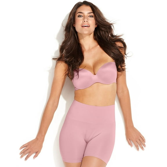 Jockey Slimmers Seamless Shorts 4136 Pink Shadow Size Small