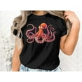 thumbnail image 2 of Purple Ocean Octopus Fish Sea Creature Animal Graphic Gift T-Shirt Giant Pacific Octopus Birthday Holiday Presents Tshirt, 2 of 10