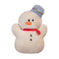 thumbnail image 3 of Peluche navideño de animal de peluche para el Día de Acción de Gracias, vacaciones de invierno para niños Muñeco de nieve, 3 of 9