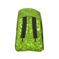 thumbnail image 3 of Hirioo Lime green glitter for Large Grid Mesh Pencil Case with Zipper Stationery Organizer Case, 3 of 7
