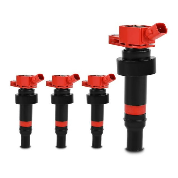 Ignition Coil Kit 4 - Compatible with 2012 - 2021 Hyundai Accent 1.6L 4-Cylinder 2013 2014 2015 2016 2017 2018 2019 2020