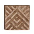 thumbnail image 2 of DecMode Modern Geometric Wood Wall Decor, 25" x 25", 2 of 3
