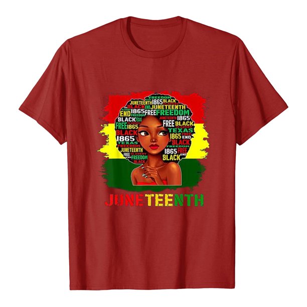 Camiseta de manga corta con estampado de letras informal para mujer Pompotops FGAJ2704