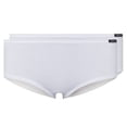 thumbnail image 1 of SKINY bragas de mujer, paquete de 2 - calzoncillos, pantalones, algodón estirado, básico Blanco S (Small), 1 of 6