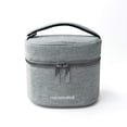 thumbnail image 1 of Bolso térmico de viaje Deluxe para biberones Nanobébé, gris, 1 of 7