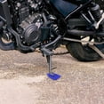 thumbnail image 3 of 2 Pcs Coussinet de Béquille de Moto Support Latéral Extension de Béquille (Bleu), 3 of 5