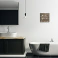 thumbnail image 2 of Stupell Industries Your Aim Toilet Cleanliness Funny Motivational Saying,12 x 12, Design by CAD Designs, 2 of 8