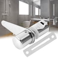 thumbnail image 4 of Glass Door , Handle Delicate Exquisite Design Stainless Steel Fine Workmanship Sliding Doors Latch Lock  For Shower Room For Rest Room, 4 of 7