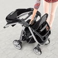 thumbnail image 4 of Chicco Bravo For2 Standing/Sitting Double Stroller, Iron, 4 of 5