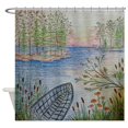 thumbnail image 1 of ABPHQTO Hermosa escena Cortina de ducha Cortina de ducha impermeable 150x180 cm, 1 of 2
