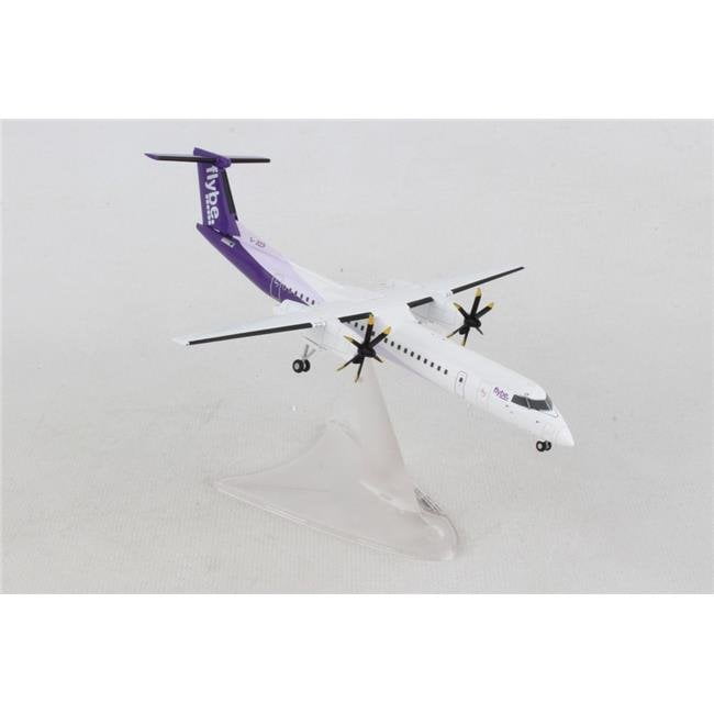 Herpa HE559829 1 by 200 Scale Flybe Q400 New Livery Model Airplane ...