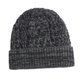 thumbnail image 1 of Gorro de invierno Zulema Gorro de clima frío para hombre Gorro elástico suave Gris oscuro, 1 of 6
