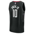 thumbnail image 3 of Men's Fanatics Jabari Smith Jr. Black Houston Rockets Fast Break Replica Player Jersey - Statement Edition, 3 of 3