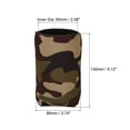thumbnail image 2 of Mangas enfriadoras Uxcell para latas, cubiertas de neopreno aislantes y colapsables de 2.6 mm para latas de 12 oz, paquete de 3 en camuflaje, 2 of 5