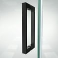thumbnail image 4 of DreamLine Elegance Plus 34-34 3/4 in. W x 72 in. H Frameless Pivot Shower Door in Satin Black, 4 of 7