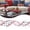 D, variant on independence Day Decor Satin Ribbon, 1 Roll of Patriotic Ribbon with Vintage USA Map Print, 100x6 Size, Red White Blue for DIY Bows, Wreaths & Holiday Party Decor