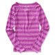thumbnail image 1 of Camiseta Aeropostale Gráfico rayas de Neon Mujer Morado Pequeña, 1 of 2