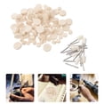 thumbnail image 4 of MasteelfCA 1 Set Felt Polishing Pad Set Useful Wool Buffing Wheels Point and Mandrel Kit, 4 of 7