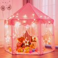 thumbnail image 3 of Tienda de campaña Princess Senodeer para niñas con luces Big Star, color rosa, 53 x 53 cm, 3 of 8