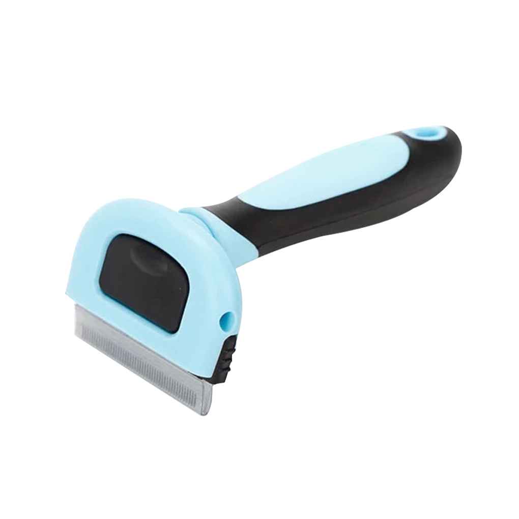 TureClos Pet Fur Knot Cutter Dog Grooming Shedding Rake Dog Cat Hair