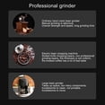 thumbnail image 5 of Nieyigj Portable Electric Coffee Grinder Cordless USB Rechargeable Bean Grinder Automatic Burr Mill For Home Office Travel Camping Adjustable Coarseness Compact Lightweight Design 3.1 x 7.9 inches, 5 of 6
