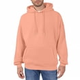 thumbnail image 2 of Mens Casual Oversized Hooded Collar Drawstring Hoodies Pullover Sweatshirts Casual Long Sleeve Shirts, 2 of 4