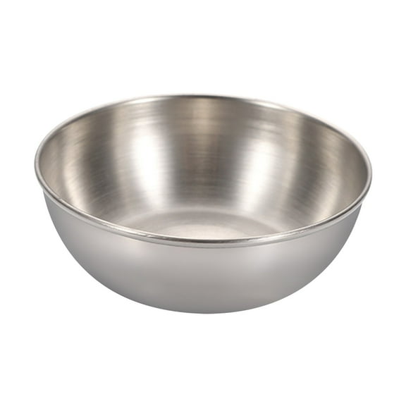 Stainless Steel Snack Dipping Bowls | 8.2x2.7cm Condiment & Soy Sauce Dishes | Sushi Dipping Bowls | Polished Edges & Flat Base | Multi-Purpose Serving Bowls