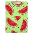 thumbnail image 1 of FMSHPON Watermelon Slices Clipboard Hardboard Wood Nursing Clip Board and Pull for Standard A4 Letter 13x9 inches, 1 of 8