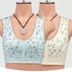 thumbnail image 5 of Minnieouse Sujetador Bralette Transpirable Y Que Absorbe La Humedad Para Mujeres Actividades Deportivas Ropa Interior Para Mujer Sujetadores Ropa interior azul claro 38/85【XL】, 5 of 6