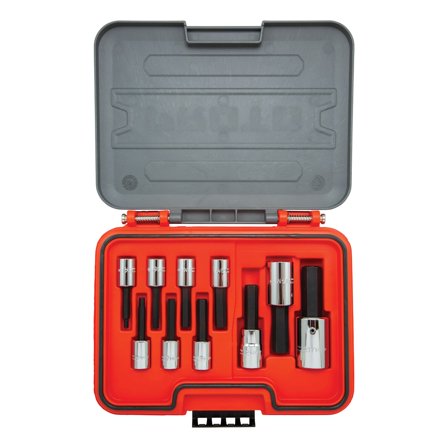 Proto Socket Set 3/8 And 1/2 Dr 10Pc Mm Hex