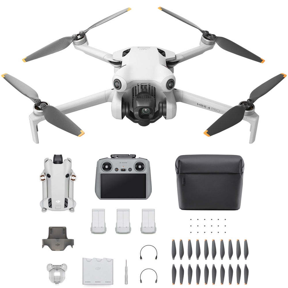 DJI Mini 4 Pro 4K HDR Drone Fly More Combo with Advanced RC DJI Mini 4 Pro 4K HDR Drone Fly More Combo with Advanced RC