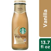 Starbucks Frappuccino Vanilla Iced Coffee Bottle, 13.7 fl oz, Package May Vary