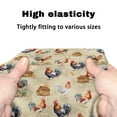 thumbnail image 7 of HELLHERO Rooster Rollator Seat Cover Walker Seat Covers Easy Install for Parks Non-Slip Fit Secure Fit, 7 of 7