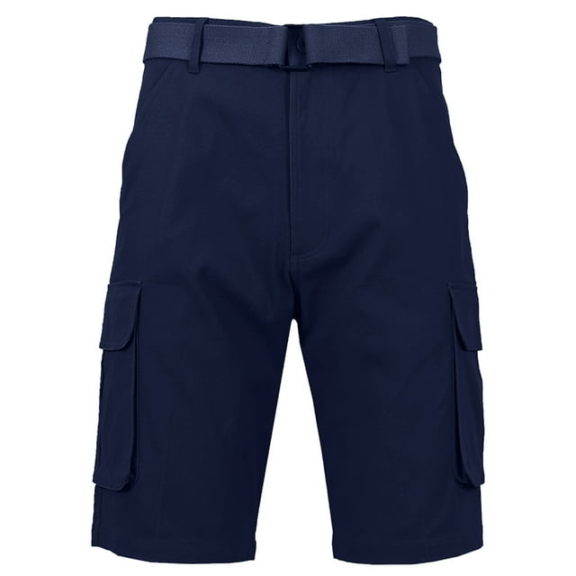 Men’s Belted Cargo Shorts and Basic Chino shorts - Walmart.com