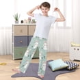thumbnail image 5 of Bunny Daisy Pattern Pajama Pants Soft Lightweight Lounge Pants Bottoms Sleep Pants Warm Comfy, 5 of 9