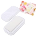 thumbnail image 1 of Ink Pad Metal Color Large DIY Hand Craft Rubber  Pad Moon White, Oily  Ink 3.74x2.17 Inch for Schedule Book Cardstock Leather Wood Projects, 1 of 7