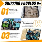 DigMaster 1.2 Ton Mini Excavator, 13.5HP B&S Gasoline Engine, Hydraulic Thumb, Compatible with Multiple Attachments, for Farms, Yards & Forestry, EPA Certified (90% Pre-Assembled)
