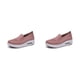 thumbnail image 3 of Sonducket Fly Weave Mujer Mujer Mocasines Zapato Suela Gruesa Slip-On Flats Plataformas Zapatos Transpirable Ahueca Hacia Fuera Zapatos Rosa Rosa treinta y ocho 2piezas, 3 of 6