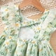 thumbnail image 4 of Vestido de Fiesta de Navidad de las Niñas de Pecho Delgado sin Mangas Cintura Acanalada Falda Francesa Cinchada para Dormir Vestido de Navidad de Ocio Diario Niña Bebé, 4 of 7