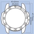 thumbnail image 2 of SUNTIME South Carolina Gamecocks Fantom Sport Men's Watch, 2 of 2