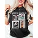 thumbnail image 1 of Women's White Halloween T-Shirt "Waiting for Halloween Like" Graphic Tee with 4 Spooky Season Panels, Stretchy Casual Round Neck Shirt, Machine Washable for Parties & Casual attire, Halloween Clothes, 1 of 7