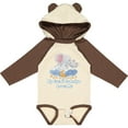 thumbnail image 3 of Inktastic My Great Grandpa Loves Me Cute Elephants Clouds Moon Stars Boys or Girls Long Sleeve Baby Bodysuit, 3 of 5