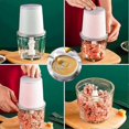 thumbnail image 3 of Mini Blenders For Baby, Mini Food Processor, 300ml Baby Blender, Mini Electric Chopper, Mini Food Processor With Usb Charging, Electric Blender For Ki, 3 of 5