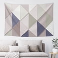 thumbnail image 2 of Vintage Triangle Mosaic Tapestry, Wall Tapestry Decor Home Decor Bedroom Living Room Dorm Tapestry Room Wall Hanging, 60"x40", 2 of 8