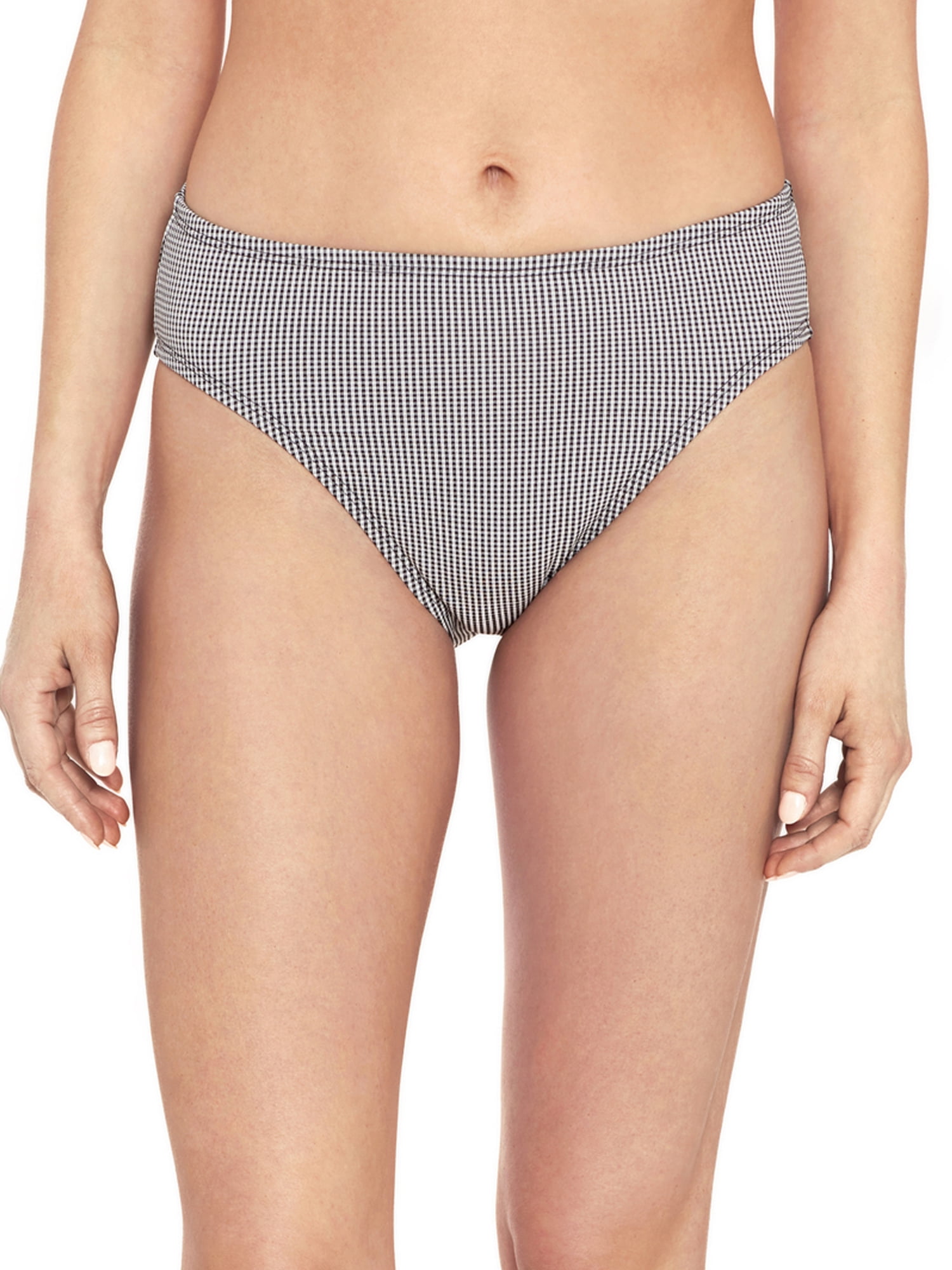 Time And Tru Women's Gingham Bikini Bottom