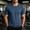 Navy, variant on Sports Shirts for Men Thin Lightweight Summer Slim Stretch Ice Silk Breathable Short Sleeve Tees Loose Crew Neck Casual Running Workout Solid Color Tops