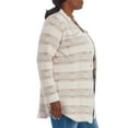 thumbnail image 5 of Adyson Parker Women's Plus Plaid Ultra Soft Knit Button Front Shirt Style Cardigan, 5 of 7